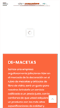 Mobile Screenshot of de-macetas.com